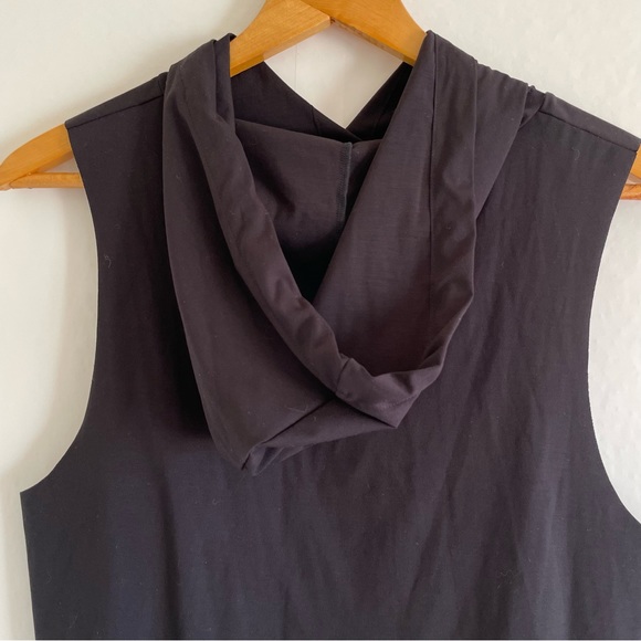 Wolford Black Pure Hooded Top Sleeveless Size XS - Picture 8 of 14